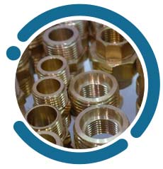 Cupro nickel male connector