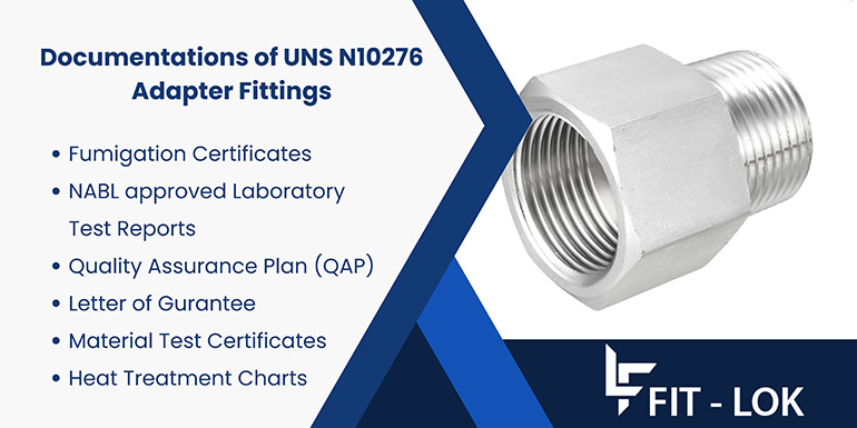 Documentations of UNS N10276 Adapter Fittings