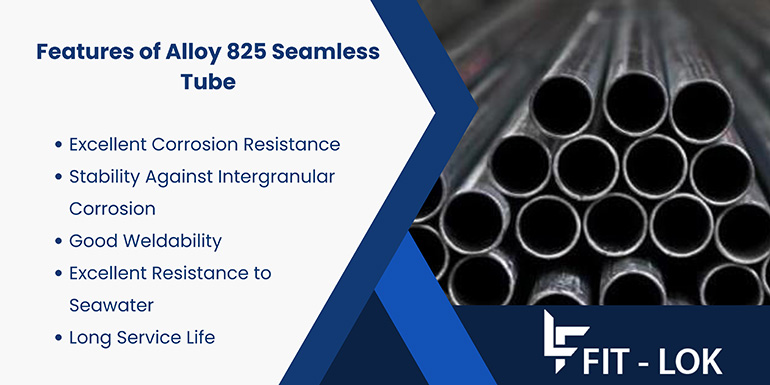 Features of Alloy 825 Seamless Tube