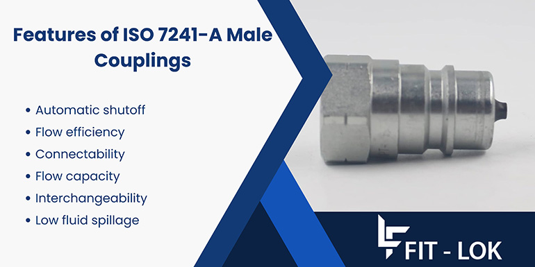 Features of ISO 7241-A Male Couplings Features of ISO 7241-A Male Couplings