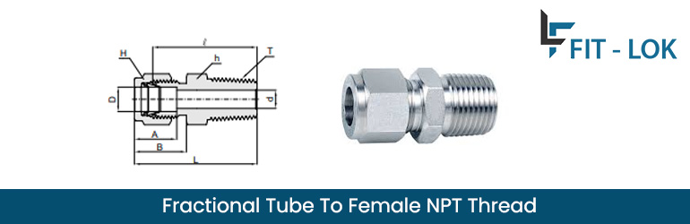 Fractional Tube To Female NPT Thread