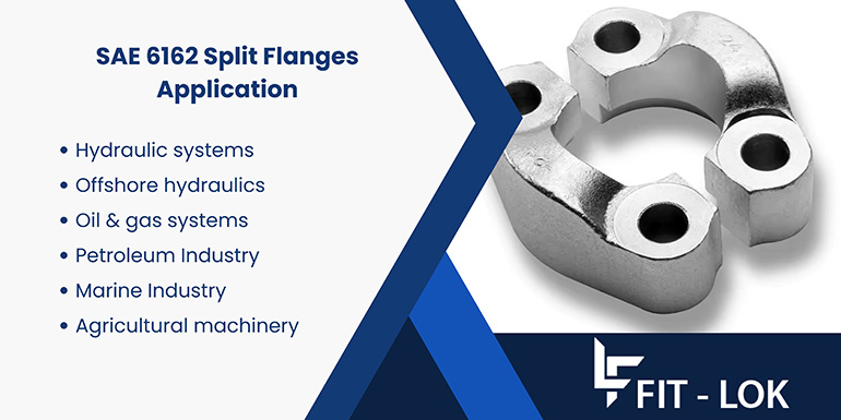 SAE 6162 split flanges Application SAE 6162 split flanges Application