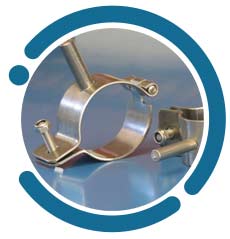 Stainless Steel 304 Tube Clamps