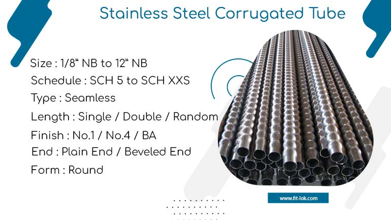 Stainless Steel Corrugated Tube