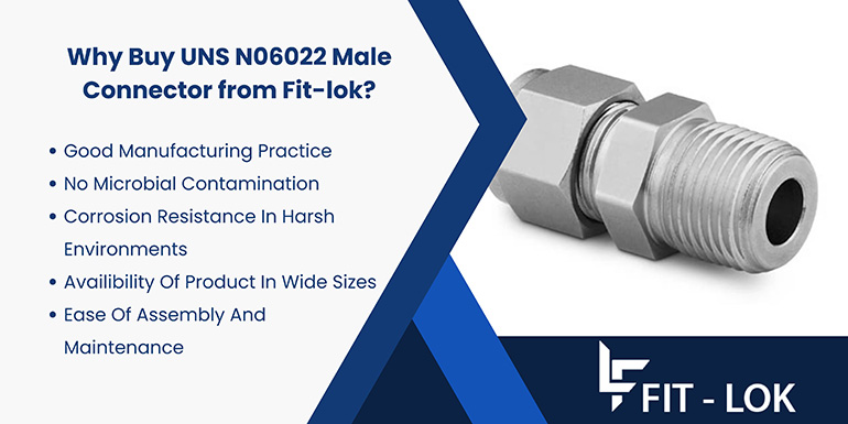 Why Buy UNS N06022 male connector from Fit-lok?