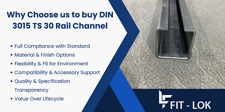 Why Choose us to buy DIN 3015 TS 30 Rail Channel